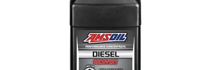 A bottle of Amsoil Diesel Fuel