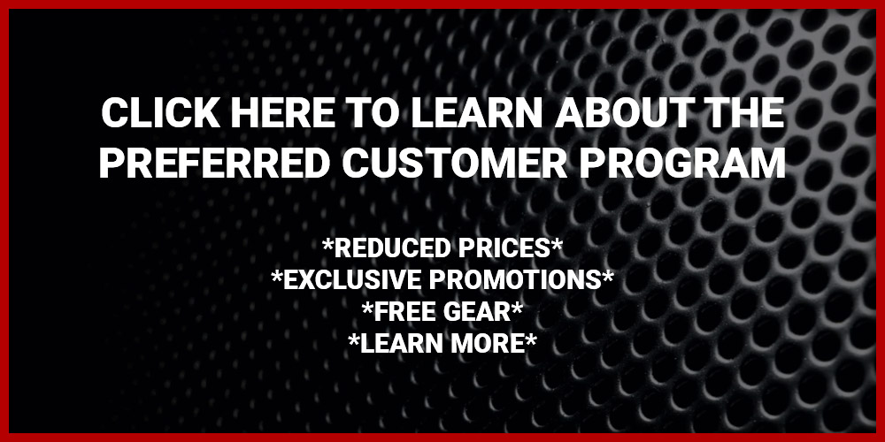 Preferred Customer Program Banner